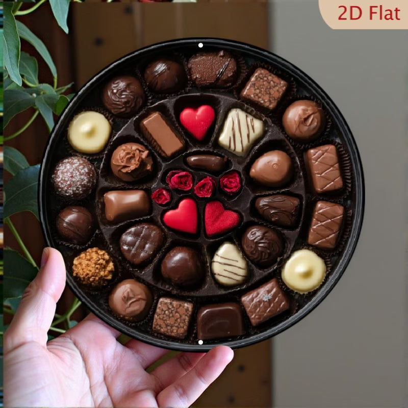 2D Flat Valentine’s Day Wall Plaque