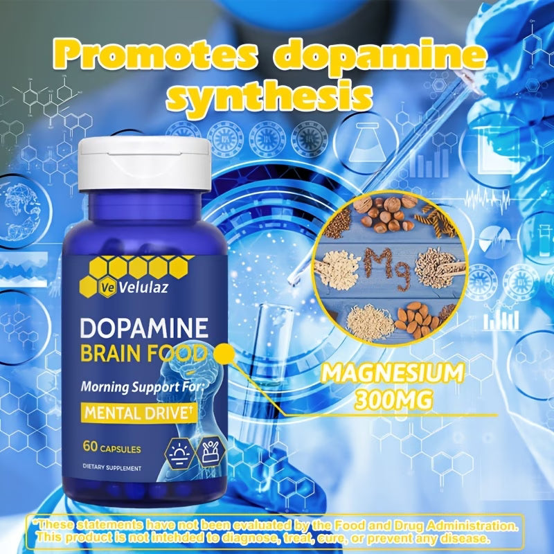 Dopamine Brain – Concentration Support Nutritional Supplement