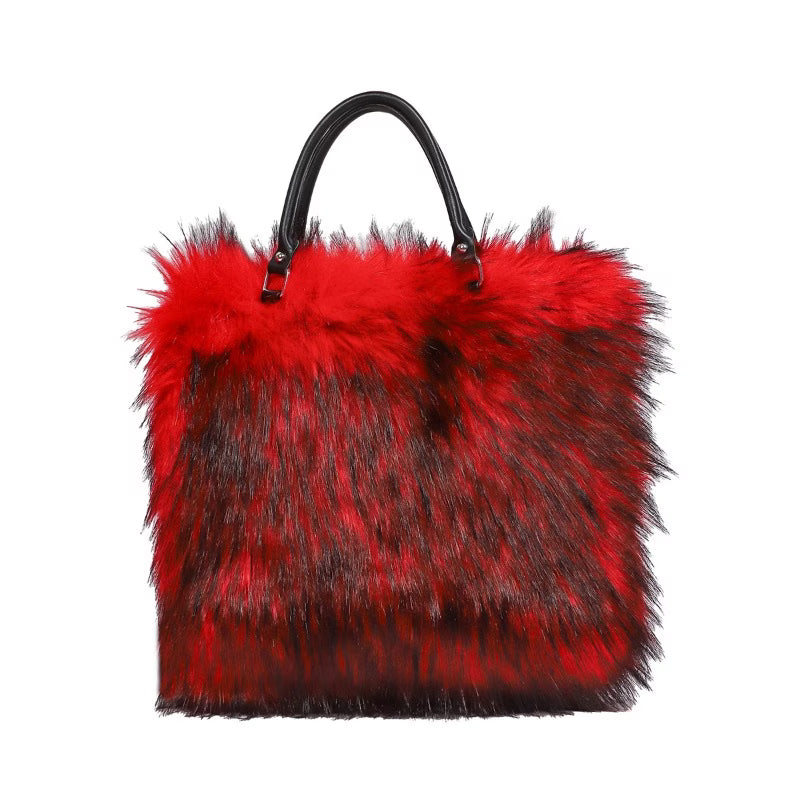 Ultra‑Soft Faux Fur Plush Handbag – Luxury Tote & Shoulder Bag | Cozy, Stylish & Versatile
