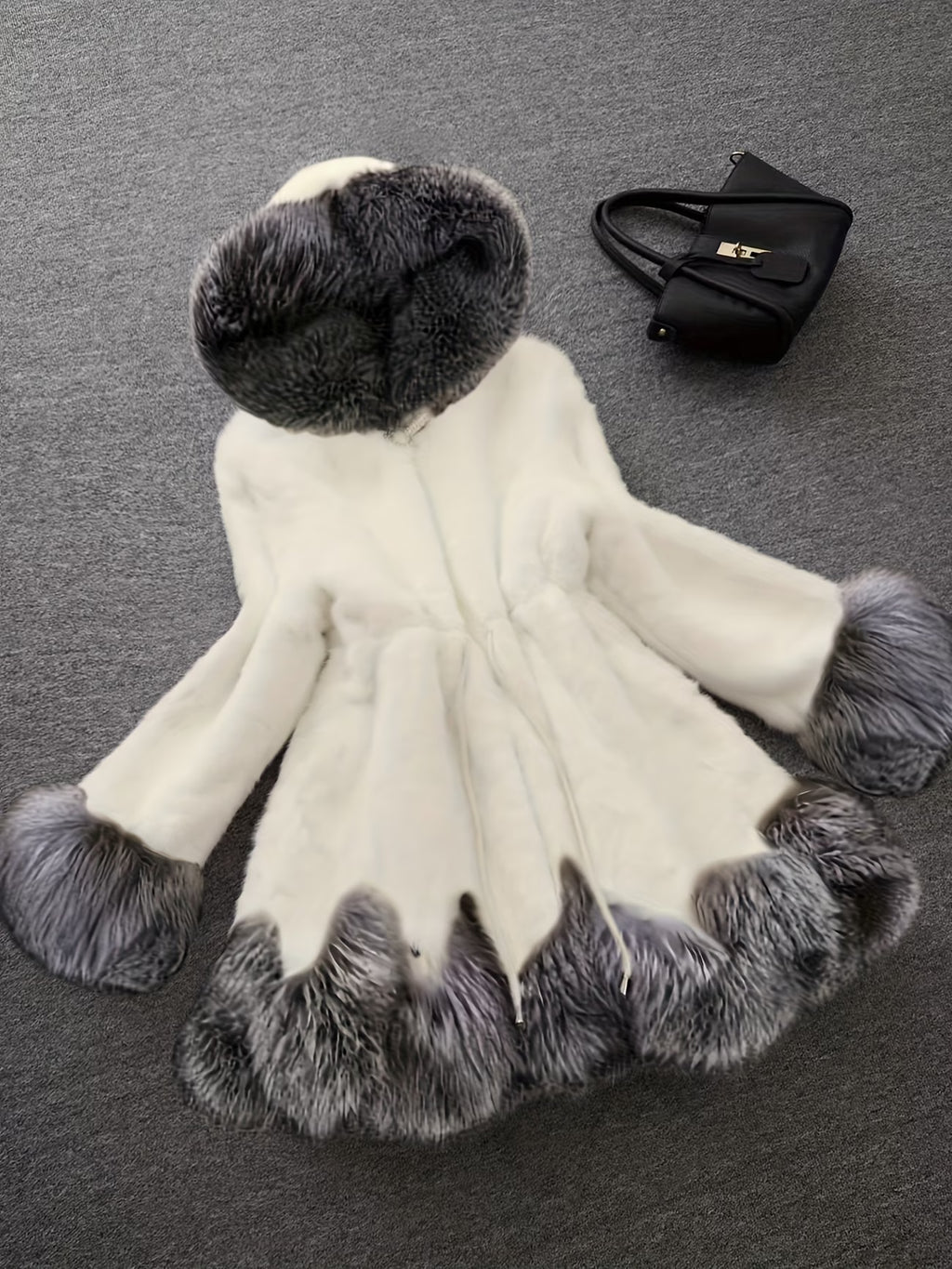 Plus-Size Women’s Fluffy Cardigan – Cozy & Stylish Oversized Sweater