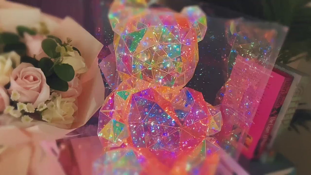 LED Teddy Bear Night Light