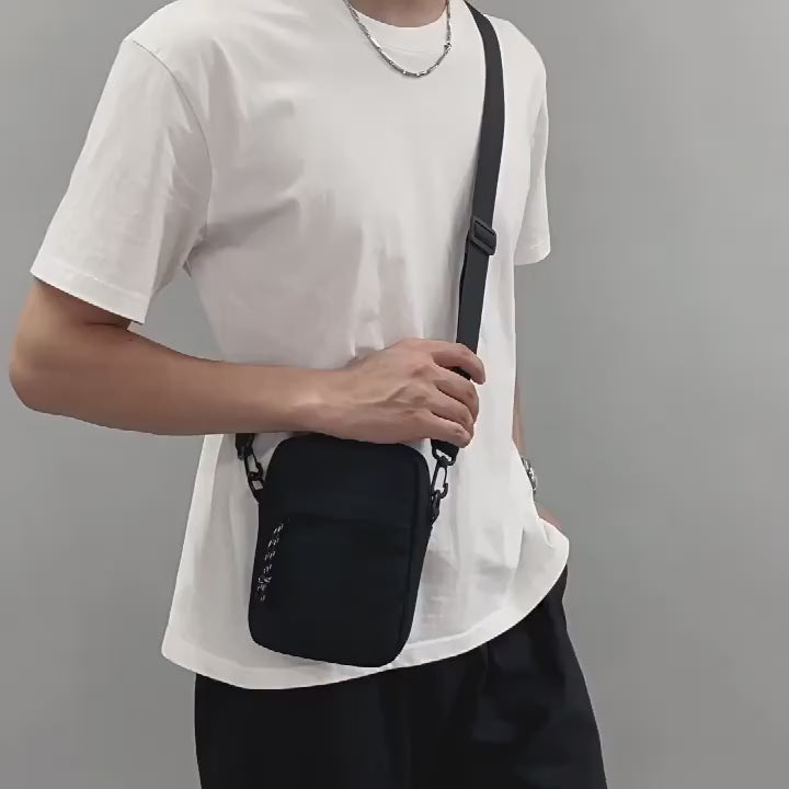 ✝️ Bolso Crossbody Cristiano para Hombre